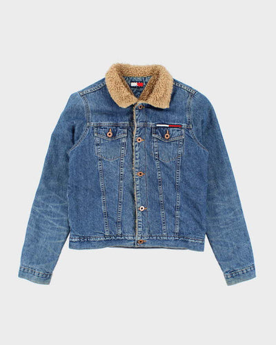 Vintage Tommy Hilfiger Lined Denim Jacket - M