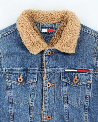 Vintage Tommy Hilfiger Lined Denim Jacket - M