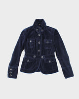 Vintage Y2k 00s Jane Norman Velvet Jacket - S