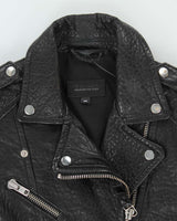Mackage For Aritzia Pebbled Leather Jacket - M