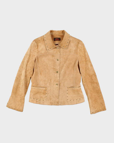 Vintage Danier Studded Suede Jacket - S
