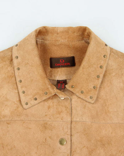 Vintage Danier Studded Suede Jacket - S