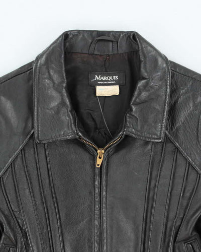 Vintage Marquis Leather Jacket - S