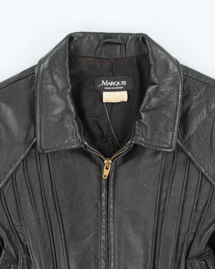 Vintage Marquis Leather Jacket - S