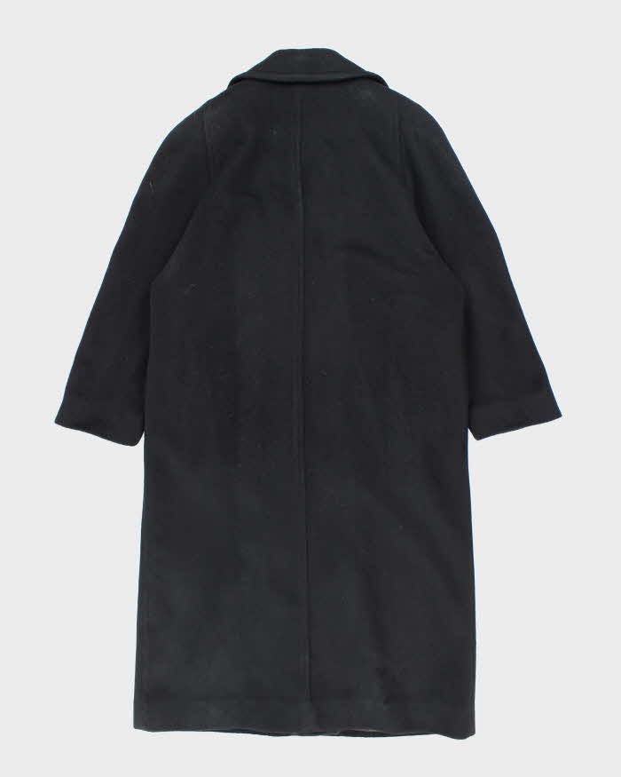 Vintage London Fog Black Wool Coat - XL