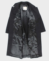 Vintage London Fog Black Wool Coat - XL