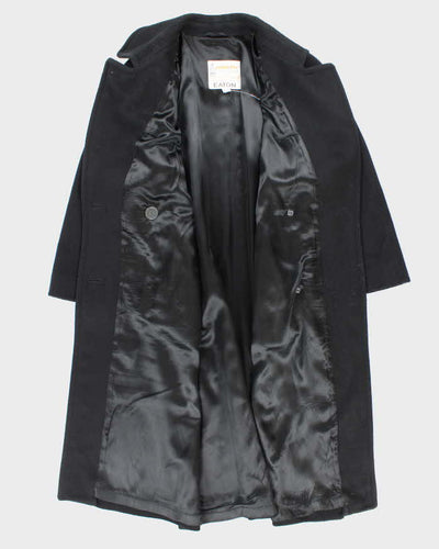 Vintage London Fog Black Wool Coat - XL