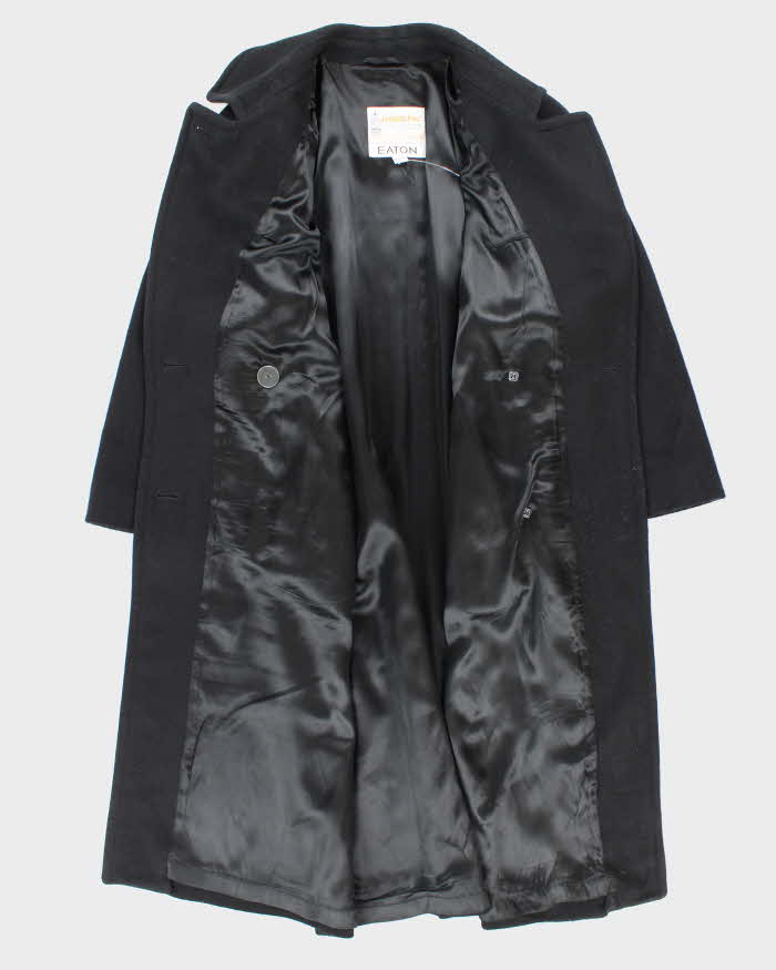 Vintage London Fog Black Wool Coat - XL