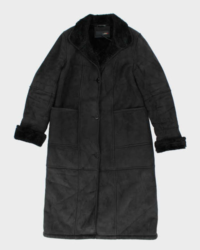 Vintage Y2k 00s Utex Faux Suede Coat - S