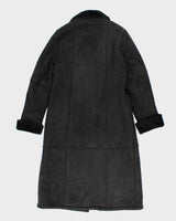 Vintage Y2k 00s Utex Faux Suede Coat - S