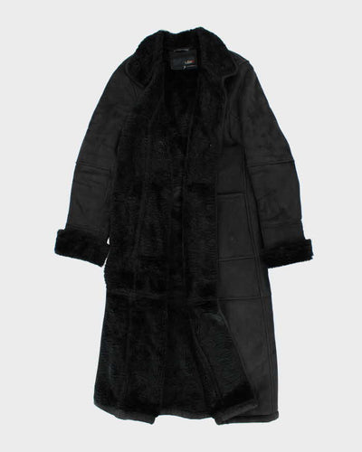 Vintage Y2k 00s Utex Faux Suede Coat - S