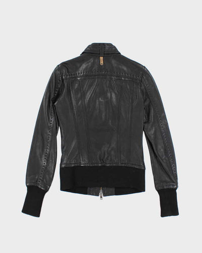 Vintage Y2k 00s Aritzia Leather Jacket - XS