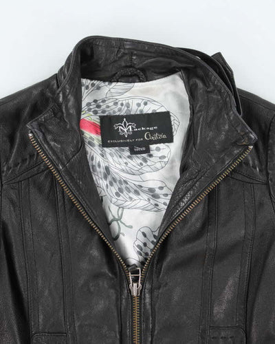 Vintage Y2k 00s Aritzia Leather Jacket - XS