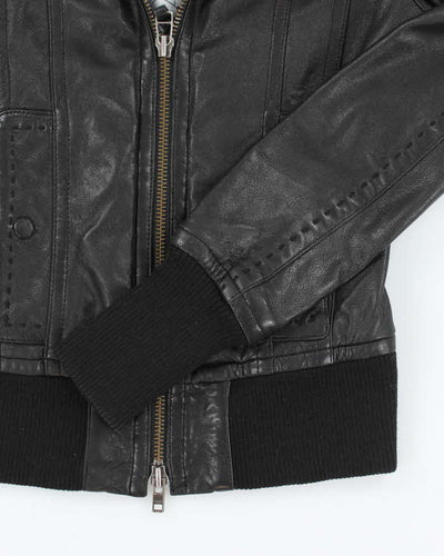 Vintage Y2k 00s Aritzia Leather Jacket - XS
