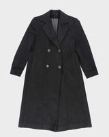 Vintage Cashmere Double Breasted Coat - L