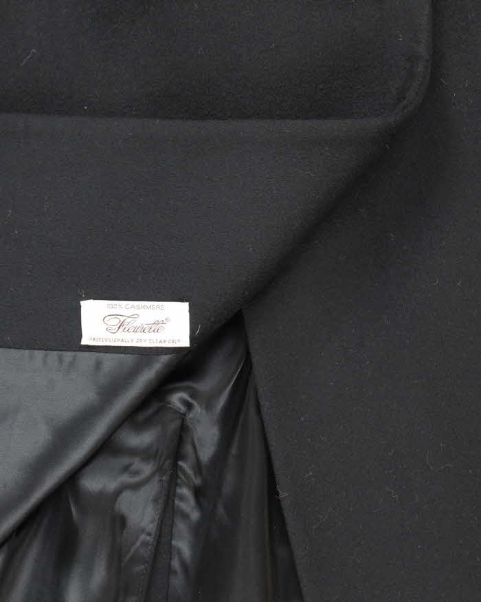 Vintage Cashmere Double Breasted Coat - L