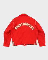 Vintage 60's Mountaineers Varsity Style Wool Jacket - M