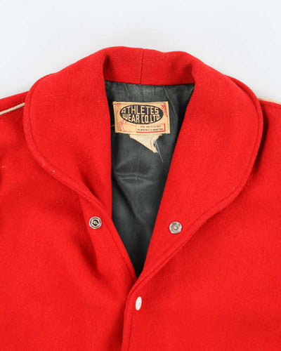 Vintage 60's Mountaineers Varsity Style Wool Jacket - M