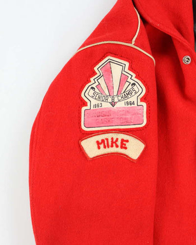 Vintage 60's Mountaineers Varsity Style Wool Jacket - M