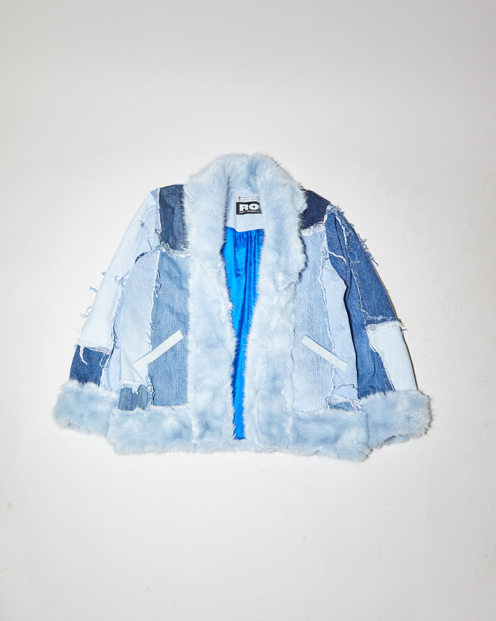 Rokit Originals Phoebe Patchwork Denim Jacket - S/M