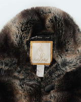 Vintage Y2k 00s Baby Phat Faux Fur Jacket - M