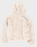 Vintage Y2k 00s Lucky Brand Faux Fur Jacket - M