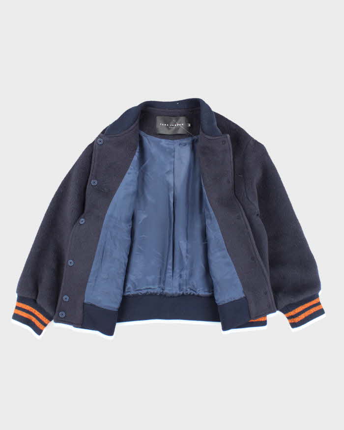 Tara Jarmon Wool & Mohair Blend Bomber Jacket - XL
