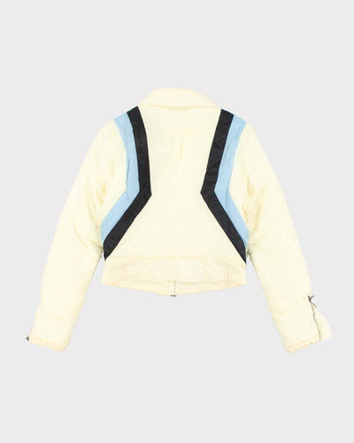 Vintage 80s Guess Yellow Padded Jacket - S