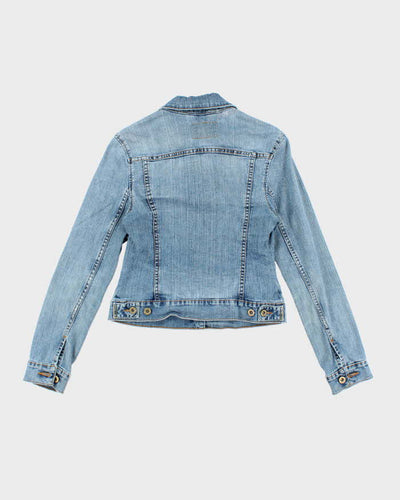 Vintage Women's Levi's Light Wash Denim Jacket - S