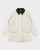 Vintage 2000's Women Barbour Insulated Button Up Jacket - L