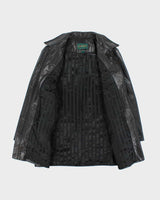 Vintage Women's Danier Soft Leather Button Up Jacket - L