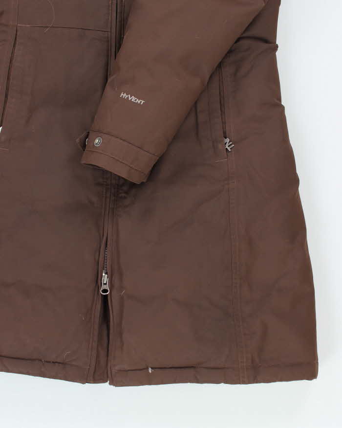 Vintage Women's The North Face Insulated Fur Collar Parka Jacket - XS