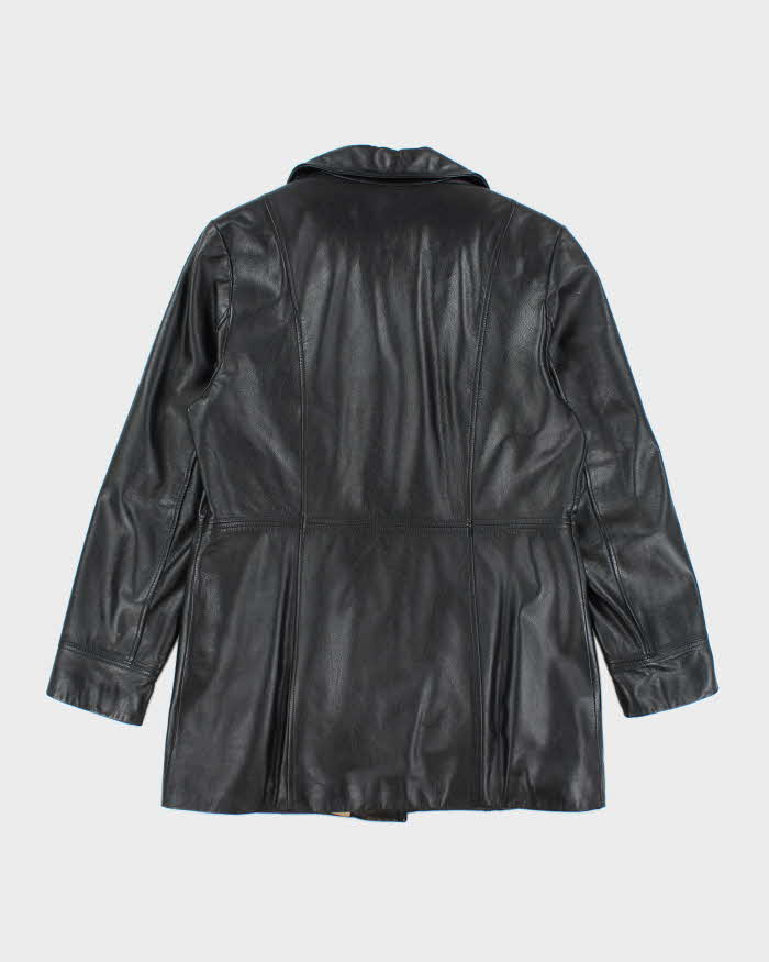 Vintage 90's Women's Danier Leather Blazer Jacket - M