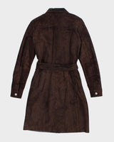 Vintage Tommy Hilfiger Suede Belted Jacket - S