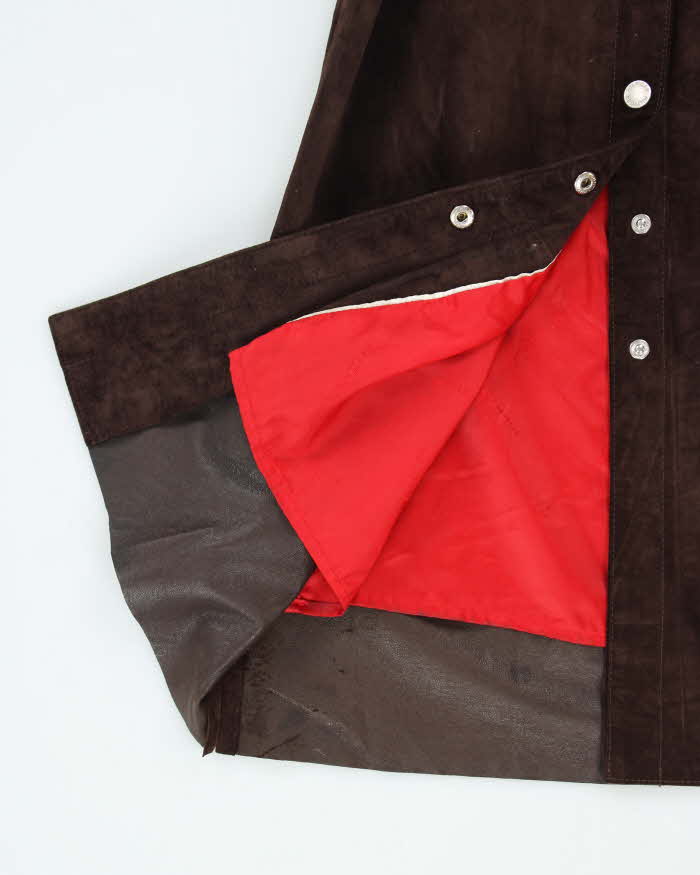 Vintage Tommy Hilfiger Suede Belted Jacket - S