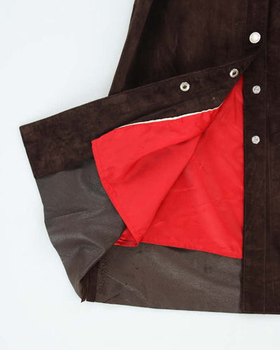 Vintage Tommy Hilfiger Suede Belted Jacket - S