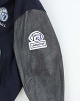 Vintage 90's Heavyweight American Football Leather Varsity Jacket - XL