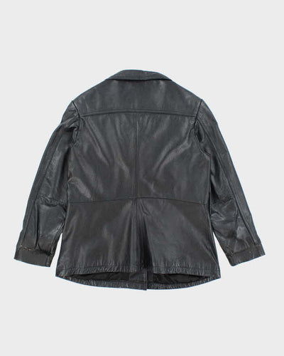Vintage Wilsons Black Leather Jacket - XL