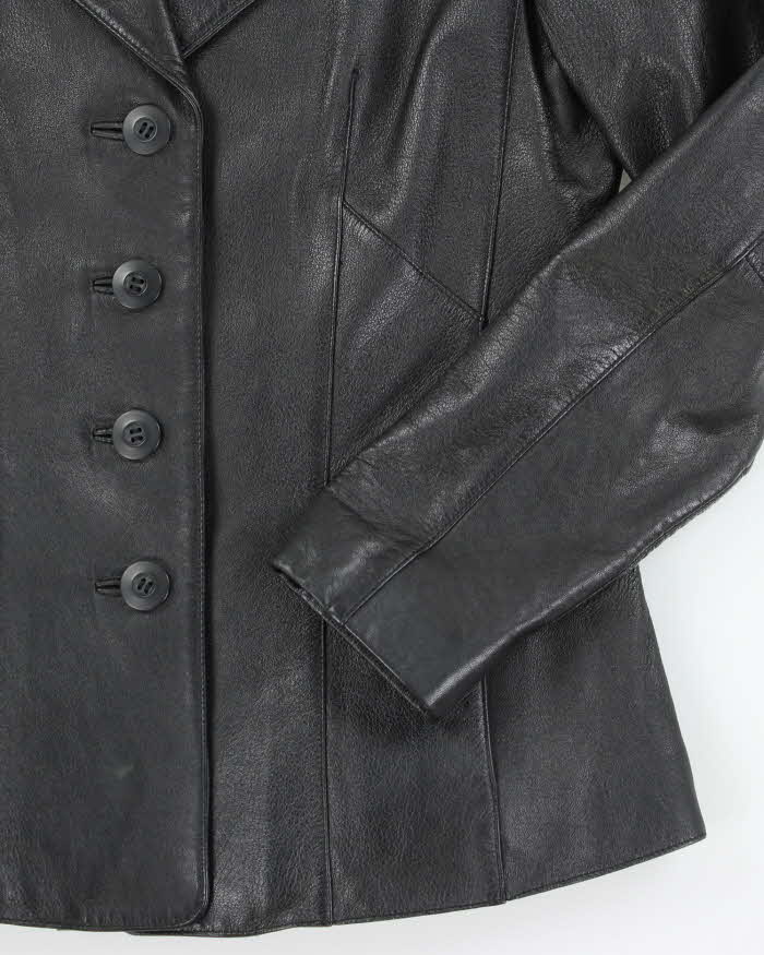 Vintage Wilsons Black Leather Jacket - S