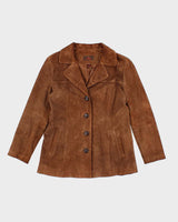 Vintage Danier Brown Suede Jacket - S