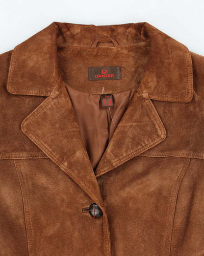 Vintage Danier Brown Suede Jacket - S
