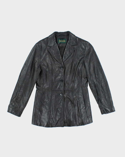 Vintage Danier Black Leather Jacket - M