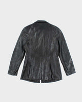 Vintage Danier Black Leather Jacket - M