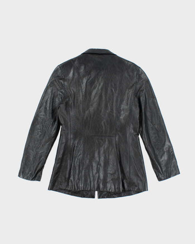 Vintage Danier Black Leather Jacket - M