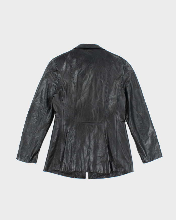 Vintage Danier Black Leather Jacket - M