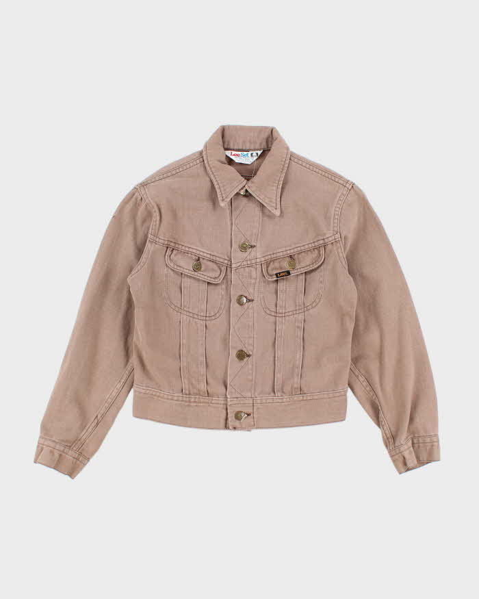 Vintage 70s Lee Set Brown Jacket - S
