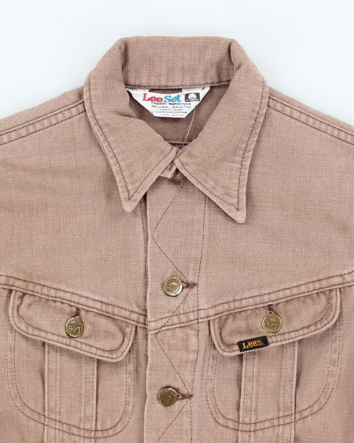 Vintage 70s Lee Set Brown Jacket - S