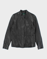 Vintage Danier Black Leather Jacket - S