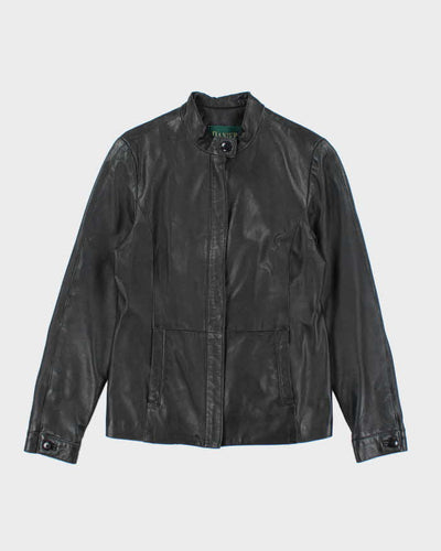 Vintage Danier Black Leather Jacket - S
