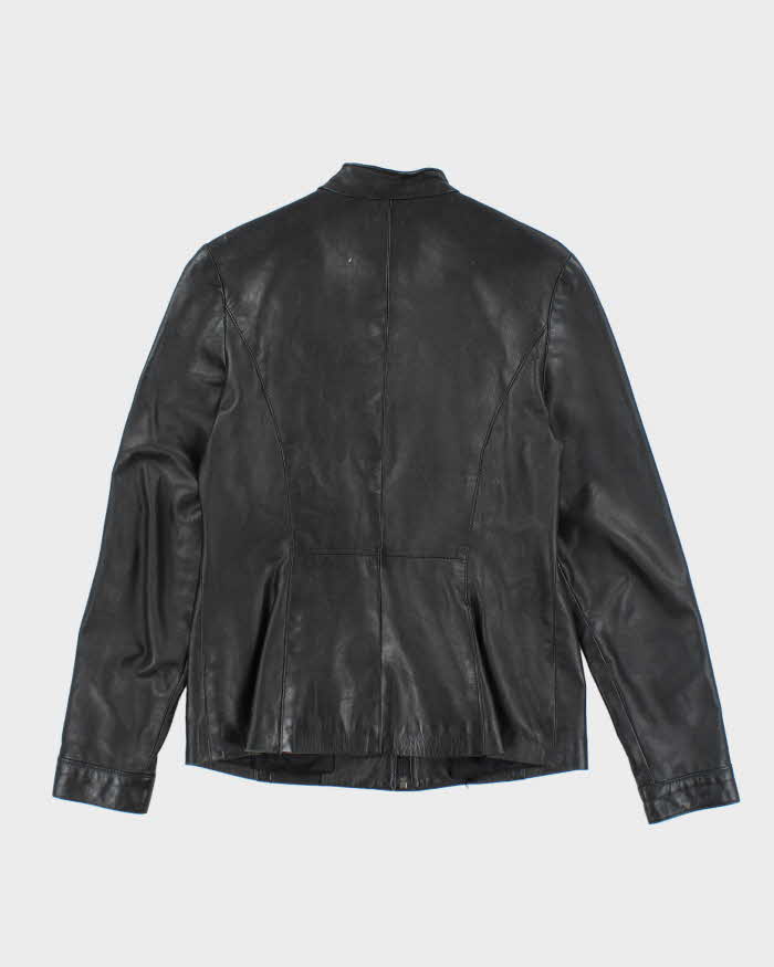 Vintage Danier Black Leather Jacket - S
